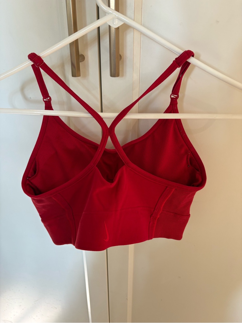 Nike Crimson Racerback Sports Bra Crop